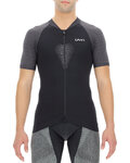 UYN dres kratkih rukava - BIKING GRANFONDO - siva/crna