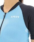UYN dres kratkih rukava - GRANFONDO LADY - antracitna/svjetloplava