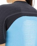UYN dres kratkih rukava - GRANFONDO LADY - antracitna/svjetloplava