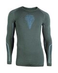 UYN majica dugih rukava - VISYON - plava/zelena