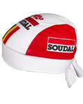 bandana - LOTTO SOUDAL 2019 - bijela/crvena