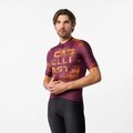 CASTELLI dres kratkih rukava - STRATUS LOGO - bodro