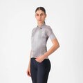 CASTELLI dres kratkih rukava - COSMIC VORTEX - siva