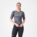 CASTELLI dres kratkih rukava - RACE 8S W - siva