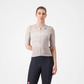 CASTELLI dres kratkih rukava - RACE 8S W - bež