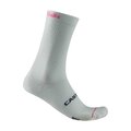 CASTELLI čarape klasične - GIRO LOGO 18 - bijela