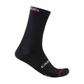 CASTELLI čarape klasične - GIRO LOGO 18 - crna