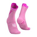 COMPRESSPORT čarape klasične - PRO RACING SOCKS V4.0 TRAIL - ružičasta