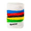 SANTINI grijač zavrat - UCI RAINBOW - bijela/duga