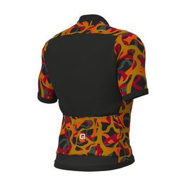 ALÉ dres kratkih rukava - OFF ROAD - GRAVEL WOODLAND - crvena