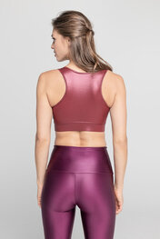 ATHLEEYA grudnjak - BURN IT SHINE - ljubičasta