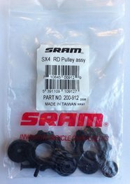 SRAM koloturnice za mjenjač - PULLEYS X4/SX4 - crna