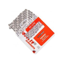 SRAM lanac - PC 1170 HOLLOWPIN - srebrna