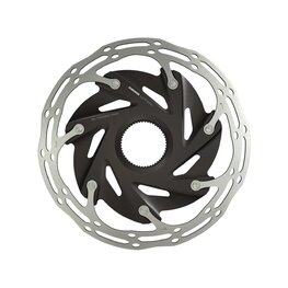 SRAM CENTERLINE X ROAD 2 PIECE CENTER LOCK 140mm - srebrna/crna