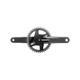 SRAM ručice s pretvaračem - FORCE 1X D2 DUB IRIDESCENT 172.5mm - crna