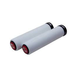 SRAM ručke volana - LOCKING GRIPS 129 mm - siva/crvena