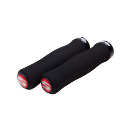 SRAM ručke volana - LOCKING GRIPS 129 mm - crna/crvena