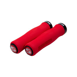 SRAM ručke volana - LOCKING GRIPS 129 mm - crvena