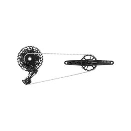 SRAM komplet s mjenjačem - NX EAGLE DUB 175 - crna