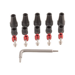 SRAM komplet vijaka - DISC BRAKE HOSE FITTING KIT - crna