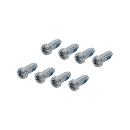 SRAM komplet vijaka - CRANK BOLT KIT REMOVABLE SPIDER - srebrna