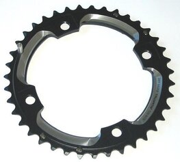 SRAM lančanik - MTB 39 120 S2 AL6 LONG PIN GXP - crna