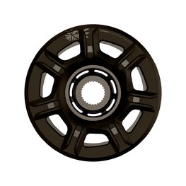 SRAM pokriti - CRANK AEROGUARD 38z/36 - crna