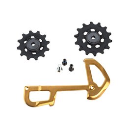 SRAM koloturnice za mjenjač - PULLEYS XX1 EAGLE 12 SPEED X-SYNC - crna/zlatna