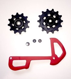 SRAM koloturnice za mjenjač - PULLEYS X01 EAGLE 12 SPEED X-SYNC - crna/crvena