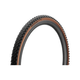 PIRELLI plašt - CINTURATO GRAVEL S CLASSIC TECHWALL 45 - 622 60 tpi - smeđa/crna