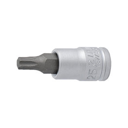 UNIOR glava - TORX 1/4", TX 25 - srebrna