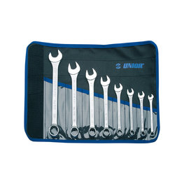 UNIOR set ključeva - SET OF WRENCHES  - srebrna
