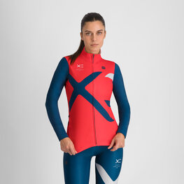 SPORTFUL dres dugih rukava zimski - SQUADRA W - crvena/plava