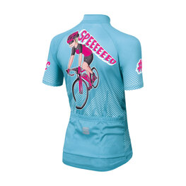 SPORTFUL dres kratkih rukava - SUPER GIRL - plava