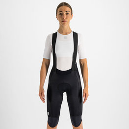 SPORTFUL kratke hlače s tregerima - BODYFIT PRO THERMAL - crna