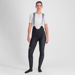 SPORTFUL duge hlače s tregerima - TOTAL COMFORT W - crna