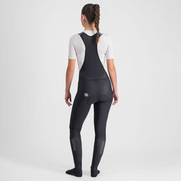 SPORTFUL duge hlače s tregerima - TOTAL COMFORT W - crna