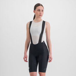 SPORTFUL kratke hlače s tregerima - BODYFIT CLASSIC - crna