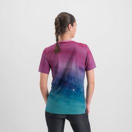 SPORTFUL majica kratkih rukava - FLOW GIARA - ljubičasta/plava