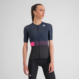 SPORTFUL dres kratkih rukava - SNAP - crna/plava