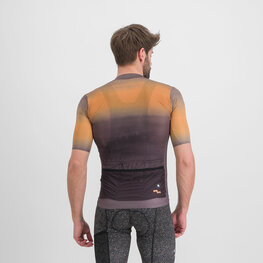 SPORTFUL dres kratkih rukava - SKY RIDER SUPERGIARA - smeđa/narančasta