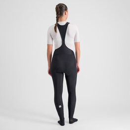SPORTFUL duge hlače s tregerima - BODYFIT PRO W - crna