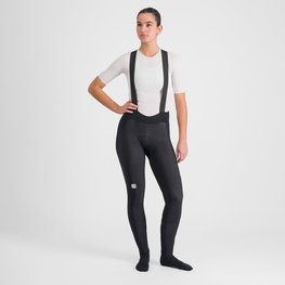 SPORTFUL duge hlače s tregerima - BODYFIT PRO - crna