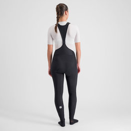 SPORTFUL duge hlače s tregerima - BODYFIT PRO - crna