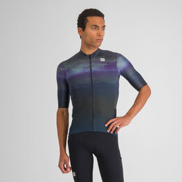 SPORTFUL dres kratkih rukava - FLOW SUPERGIARA - siva/plava
