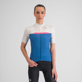 SPORTFUL dres kratkih rukava - PISTA - bijela/plava