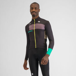 SPORTFUL dres dugih rukava zimski - BREAKOUT SUPERGIARA THERMAL - crna/zelena