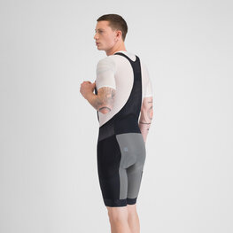 SPORTFUL kratke hlače s tregerima - SUPERGIARA 2 - siva/crna