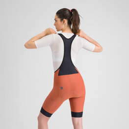 SPORTFUL kratke hlače s tregerima - GIARA 2 - narančasta