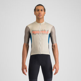 SPORTFUL dres kratkih rukava - SUPERGIARA LOGO - siva